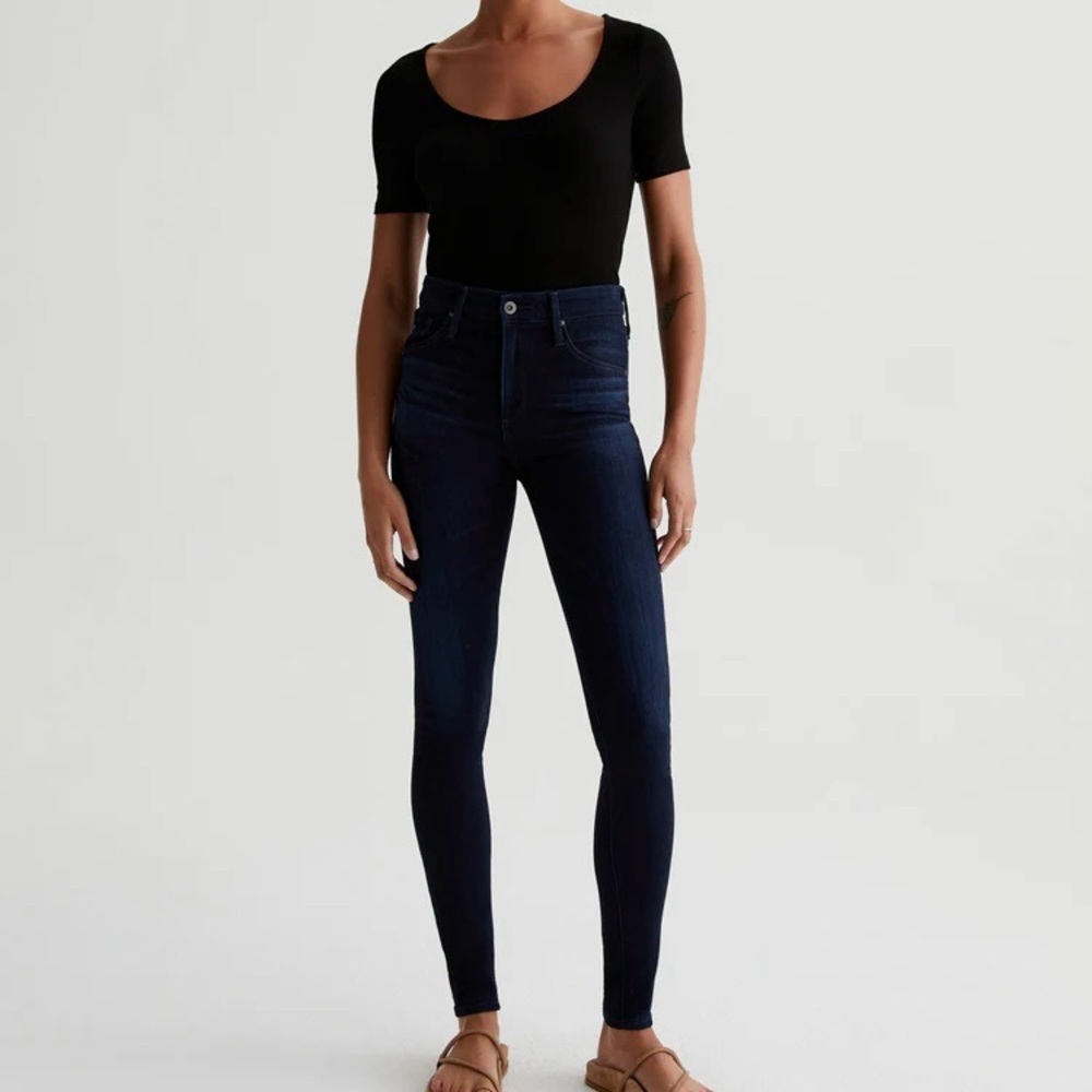 AG Adriano Goldschmied The Farrah High Rise Skinny Jeans Size 27R